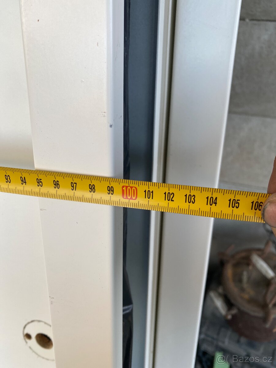 Masivní dveře + ocelová zárubeň - 6