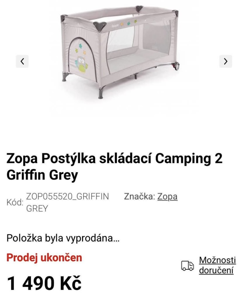 Cestovní postýlka Zopa - 6