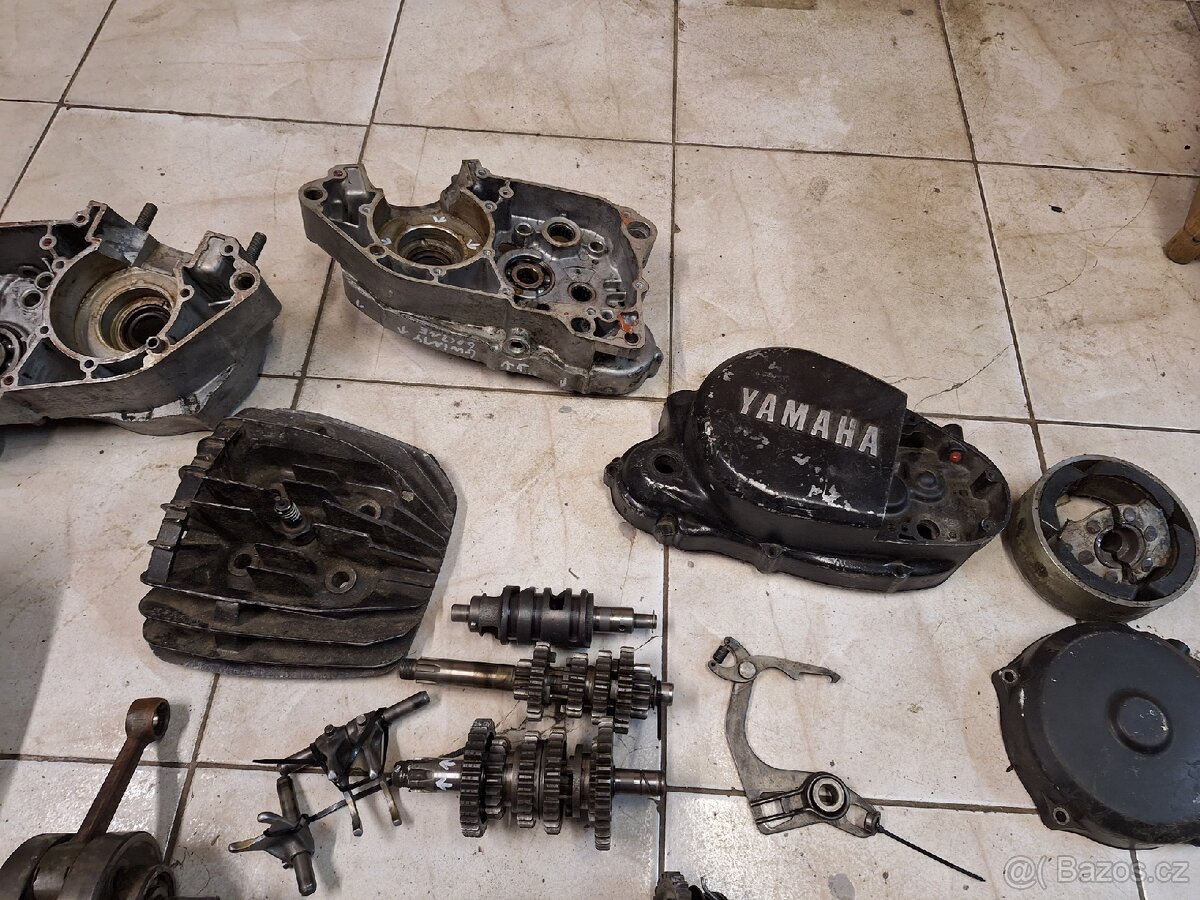 Díly motoru Yamaha DT 125 MX - 6