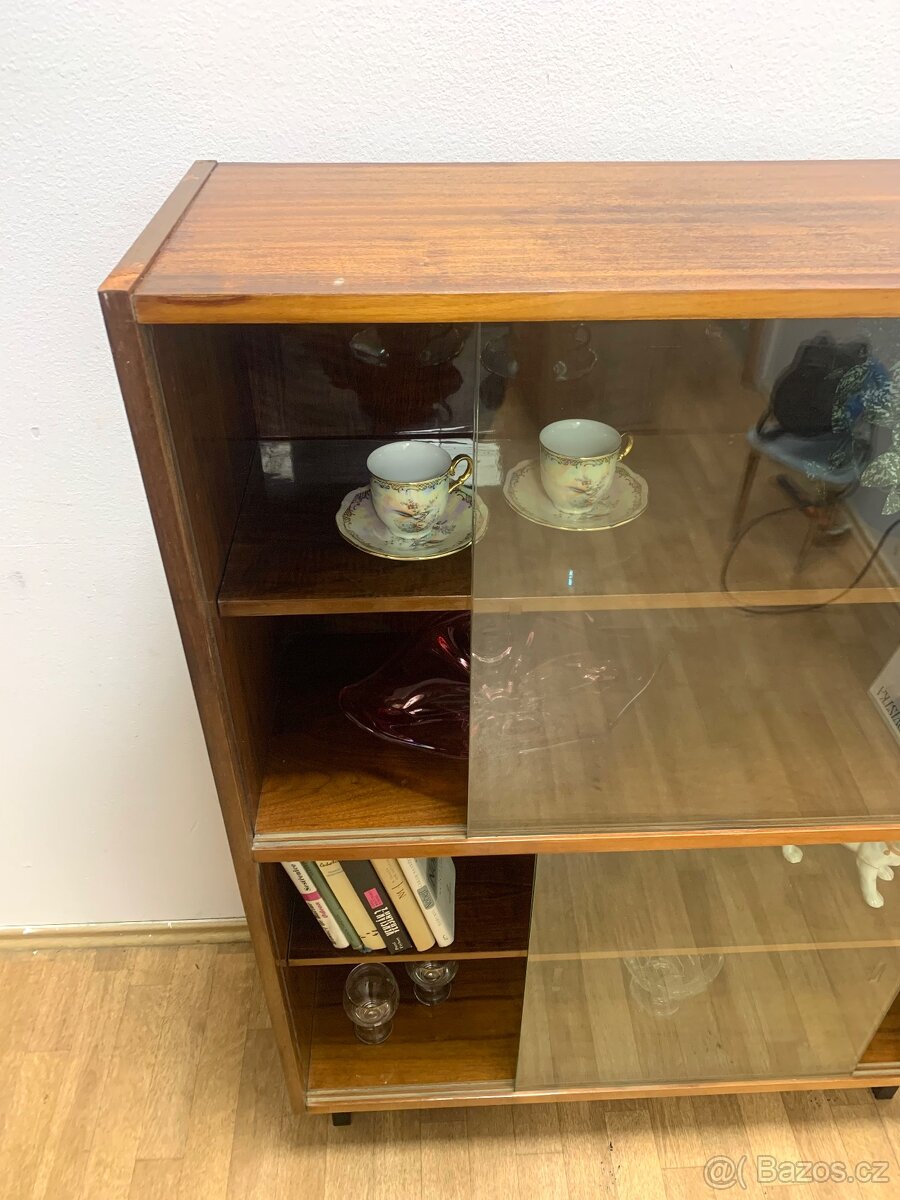 Retro knihovna/komoda 60. léta - 6