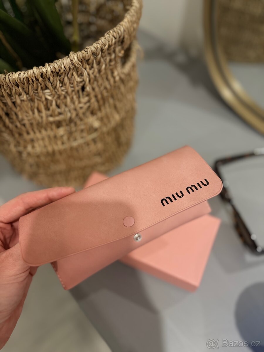 Hnědé brýle Miu Miu - 6