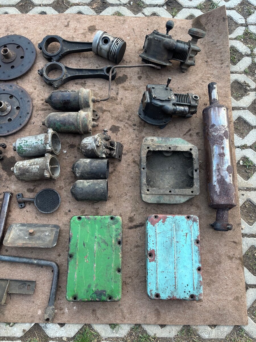 Díly motor zetor 25 - 6