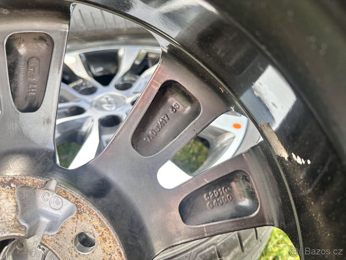 Originál kola Hyundai 7x17, ET53 - 6
