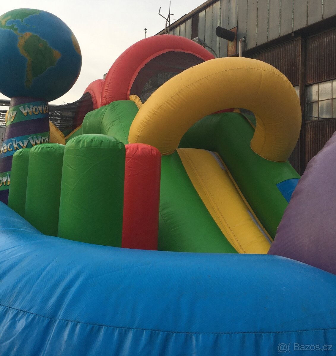 Prodám nafukovací labyrint se skluzavkou Výroba USA - 6