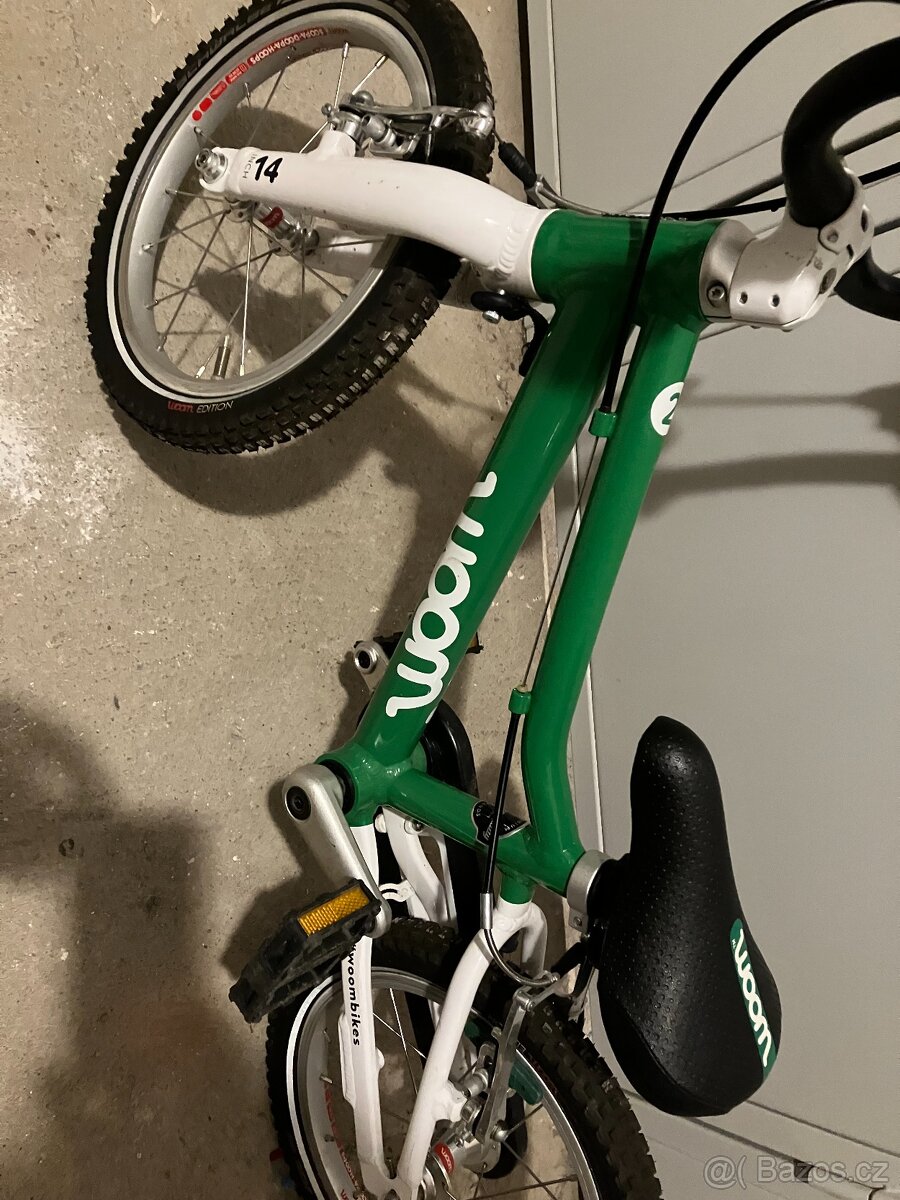 Dětské kolo woom 2 14" hezky stav - 6