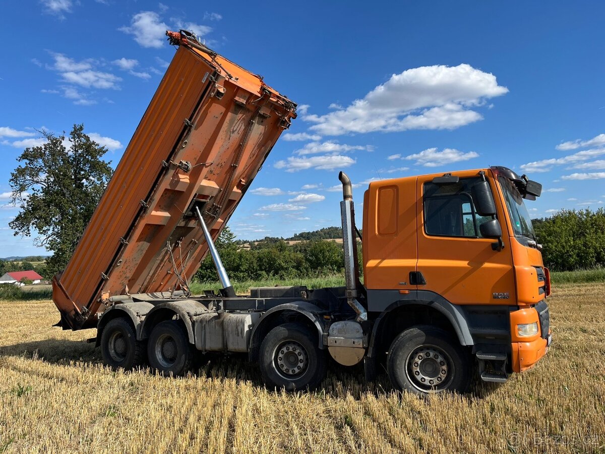 Prodám sklápěč daf cf 85.460 8x4, - 6