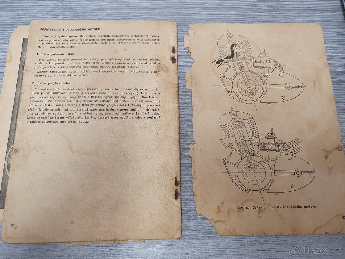 Jawa-ČZ 250 příručka 1956 - 6