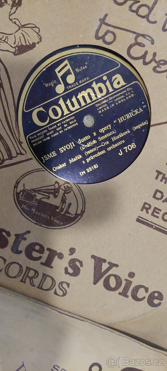 STARÉ GRAMOFONOVĚ DESKY - 6