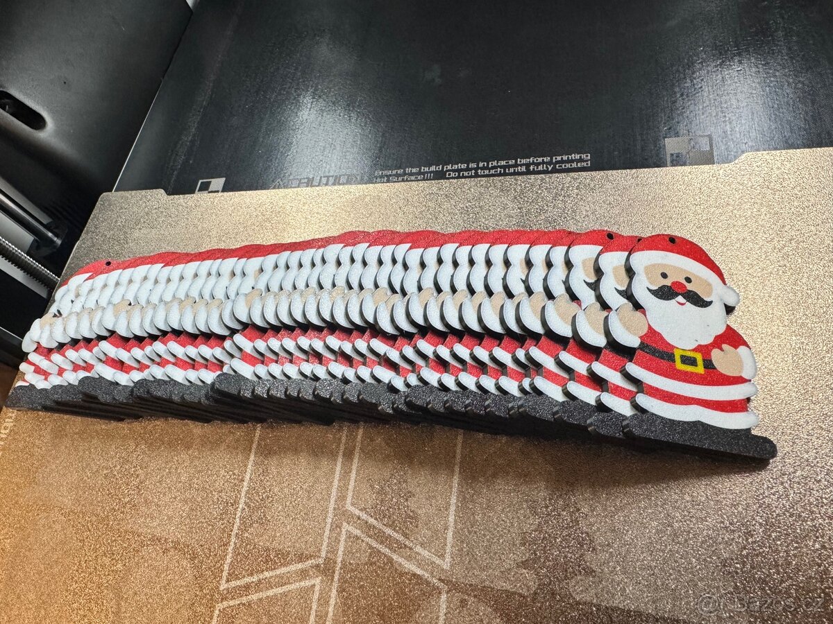 Santa Claus ozdoba vanoce - 6