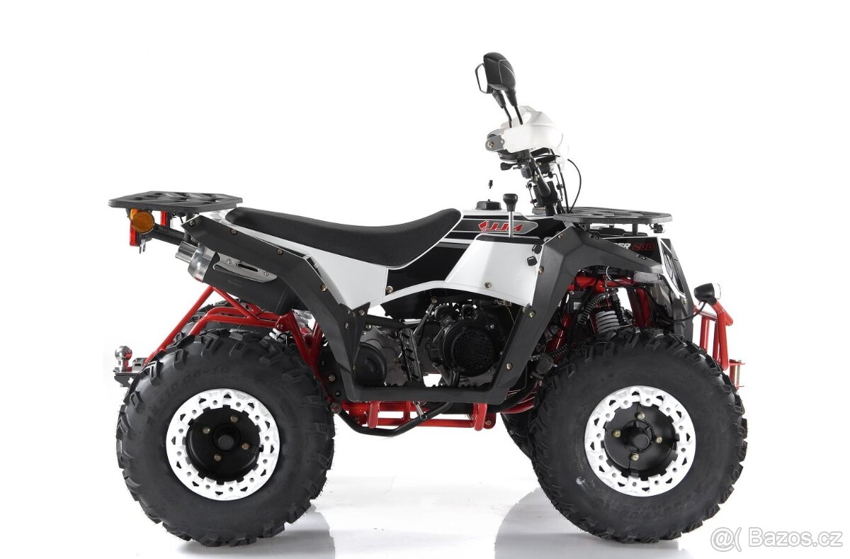 JJM ATV COMMANDER 200 T3B BÍLÁ - 6