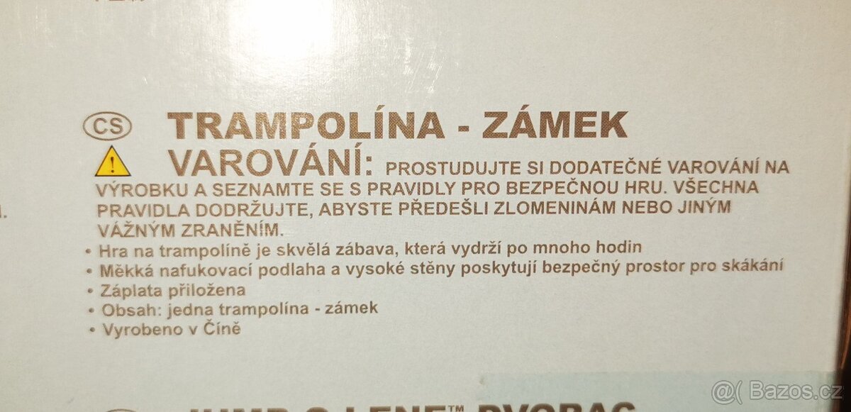 NOVÝ Skákací zámek (trampolína) - 6