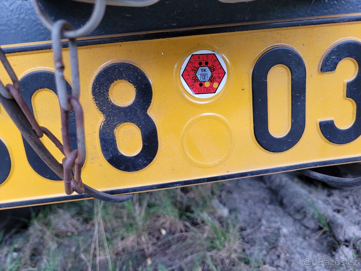 Vlek za traktor 3,5 - 6