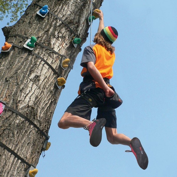 Sada lezeckých chytů na strom TREE-MONKEY SET BASIC - 6