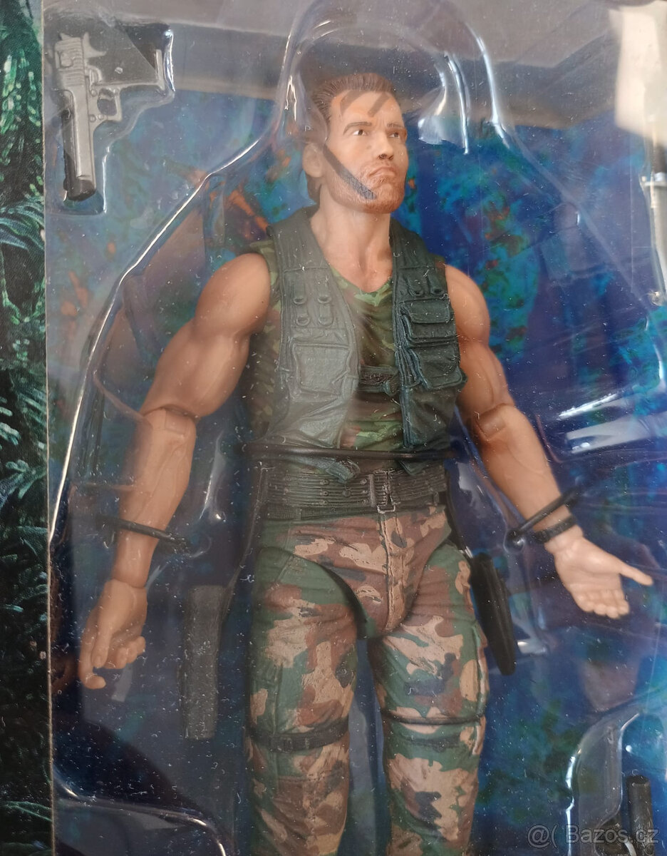 SLEVA - nová figurka NECA Jungle Patrol Dutch - Predator - 6