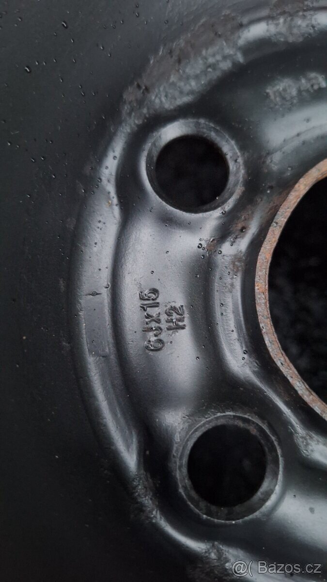 Plechové disky 5x100 R15 - 6