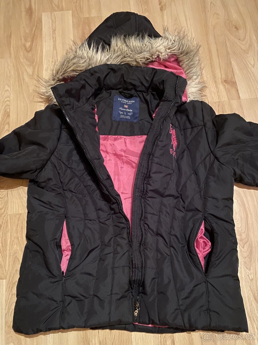 Dámská černá bunda USPA vl.L - 6