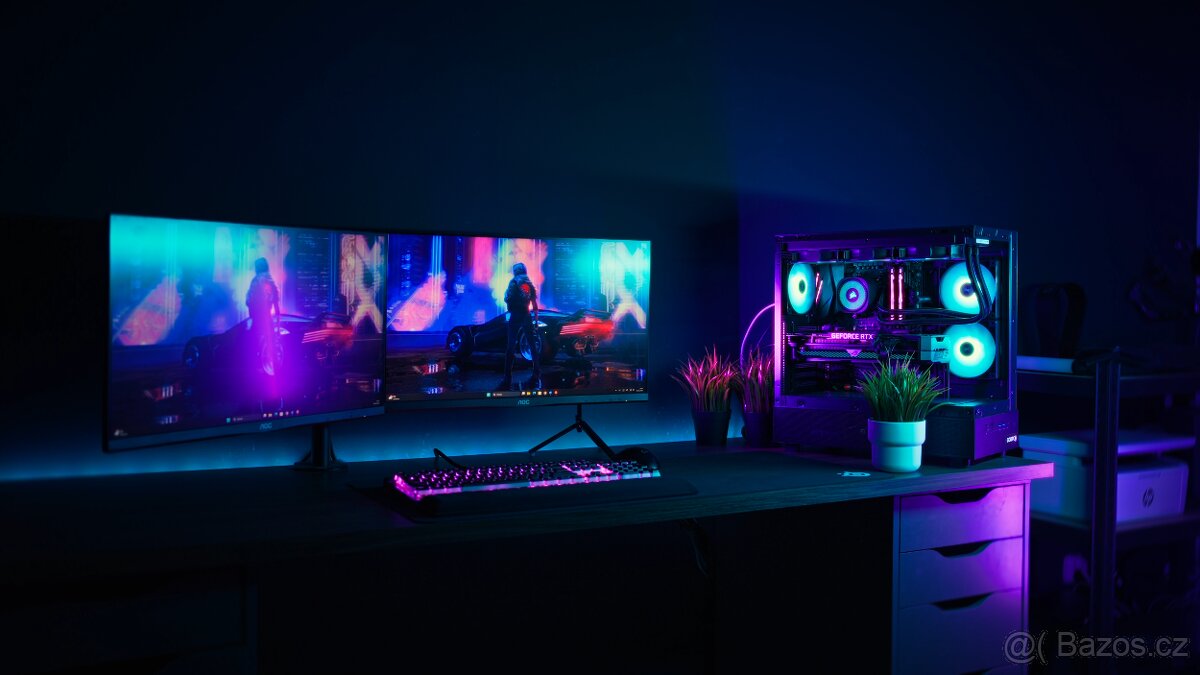 Herní PC - RTX 3080 / Ryzen 7 5700X / 1TB / 32GB - záruka - 6