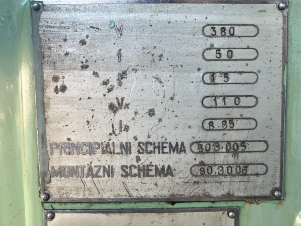 203. Rovinná bruska Stanko 3G71 - 6