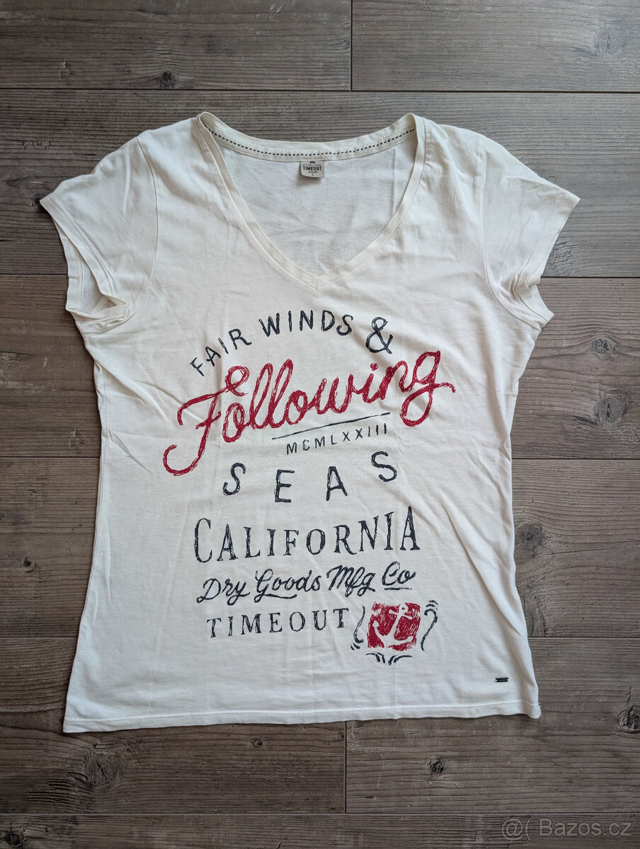 Set dámských triček 3ks vel. M - 6