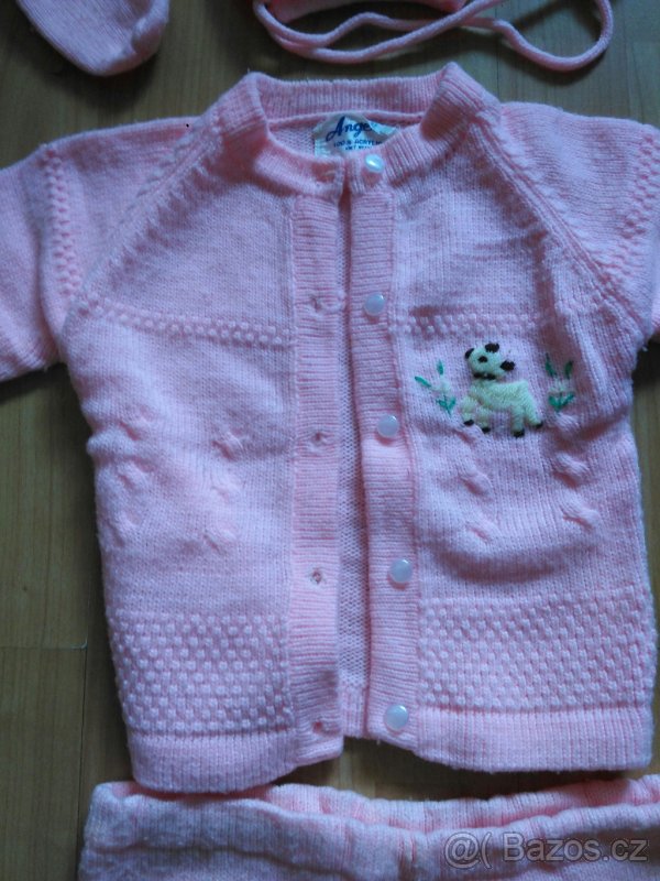 retro vintage souprava original holčička 1-2 roky - 6