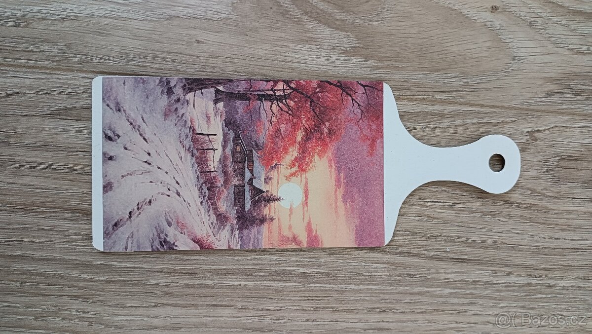 Dekorační prkénka krajina - 6