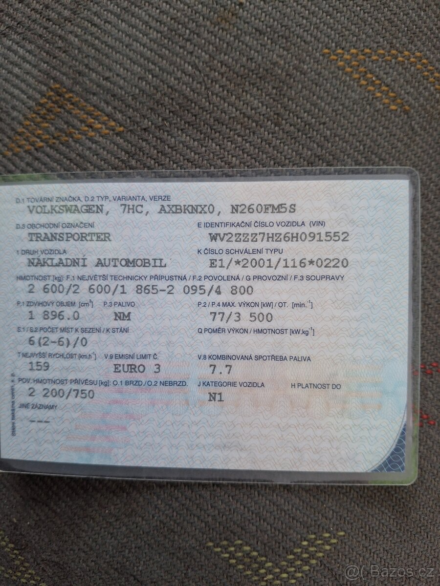 Transporter T5 1.9 - 6