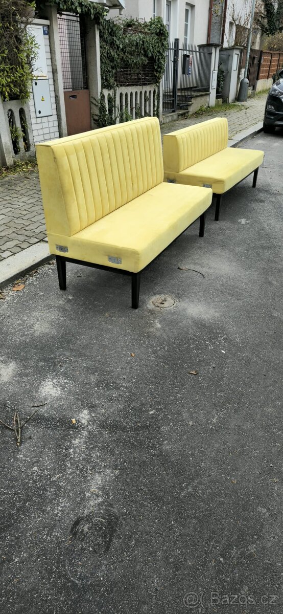 DVA GAUČE ŽLUTÉ - 6