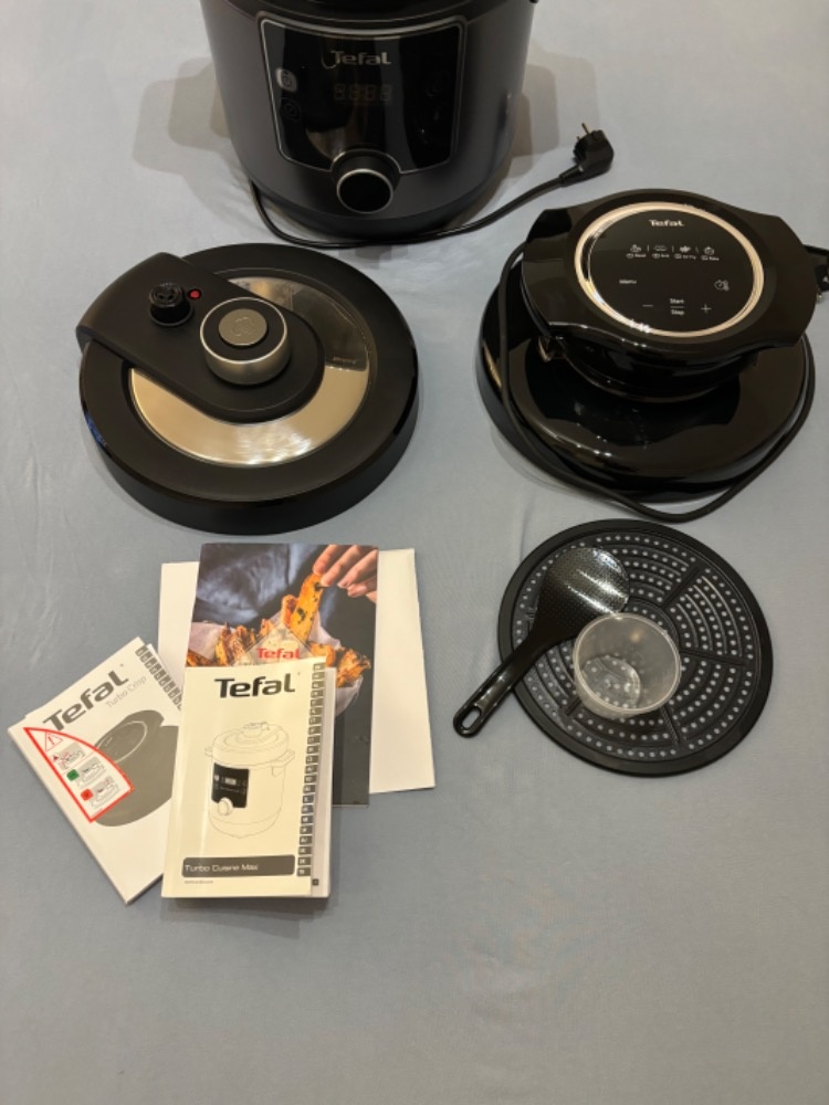 Elektrický hrnec a horkovzdušná fritéza Tefal Turbo Cuisine - 6