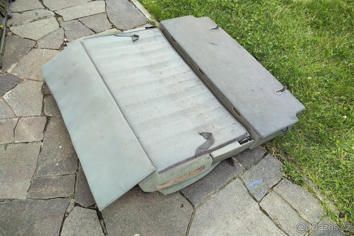 Třetí řada sedadel Ssangyong Rexton +pásy plasty, úložný box - 6