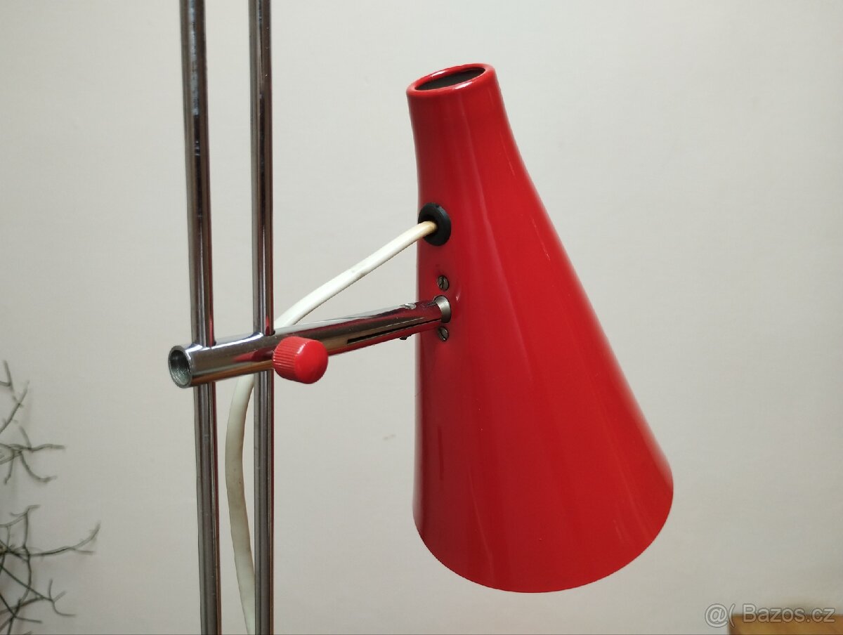 Červená retro lampička Lidokov - 6