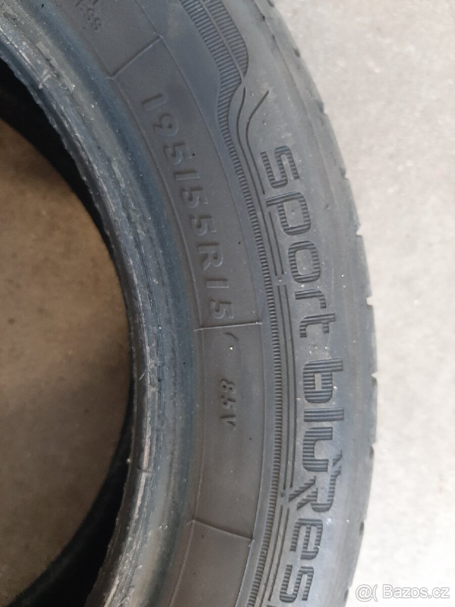 Letní pneu 195/55r15 Dunlop - 6