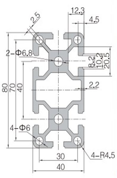 Hliníkové stavebnicové profily - 6