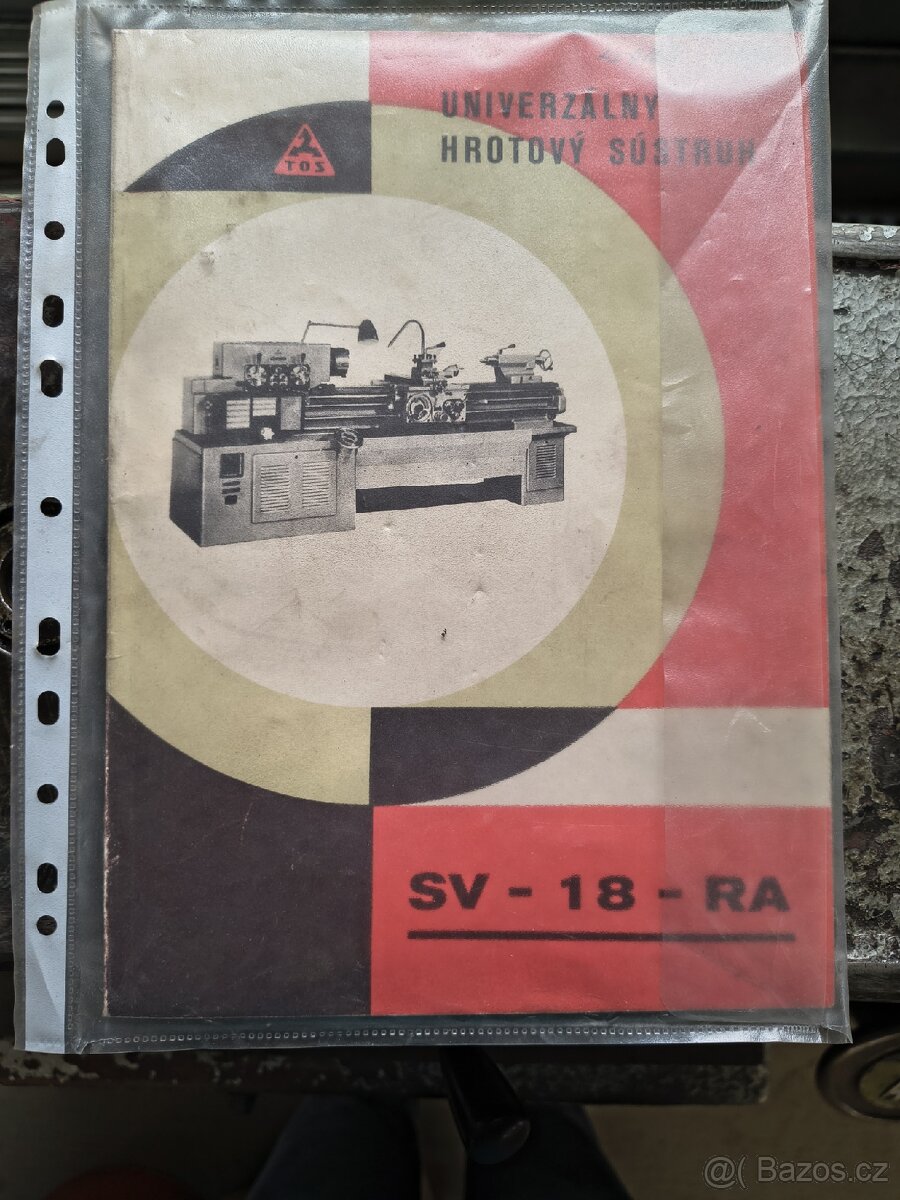 Soustruh SV18RA / 750 - 6