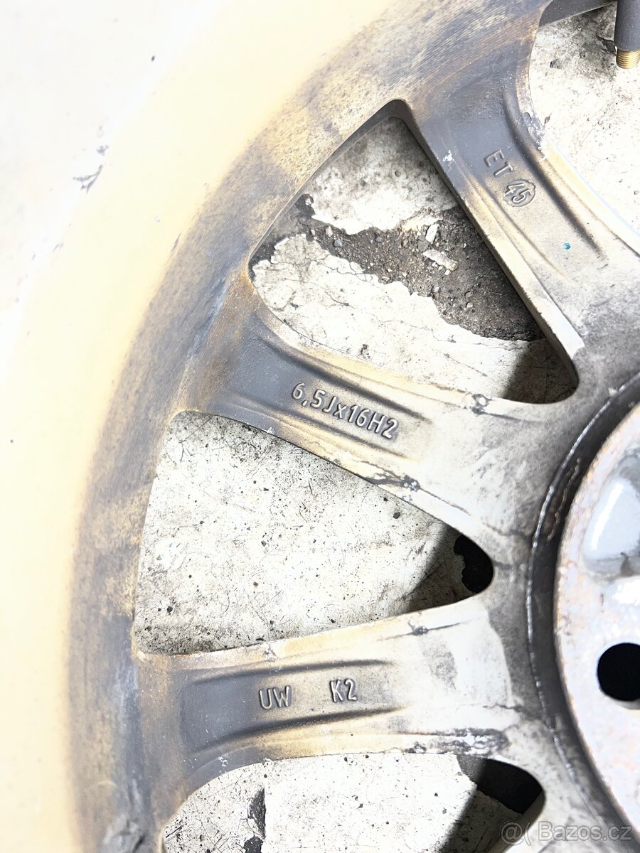 Prodám alu 5x115 R16 Rial - 6