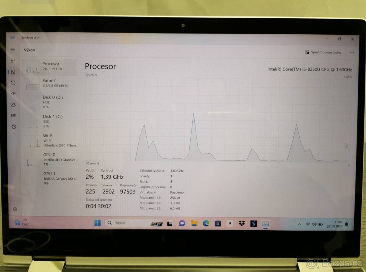 Notebook HP Pavilion x360 - 6