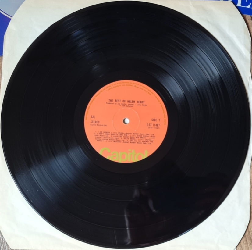 Helen Reddy – The Best Of Helen 1976 LP, stav VG / VYPRANÁ - 6