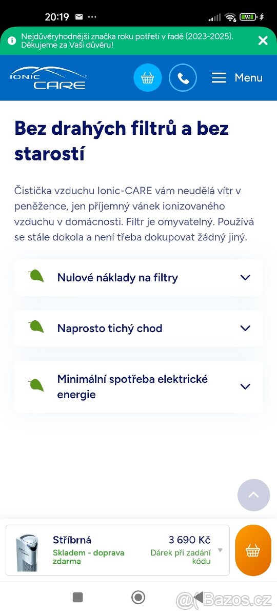 Čistička vzduchu v záruce - 6