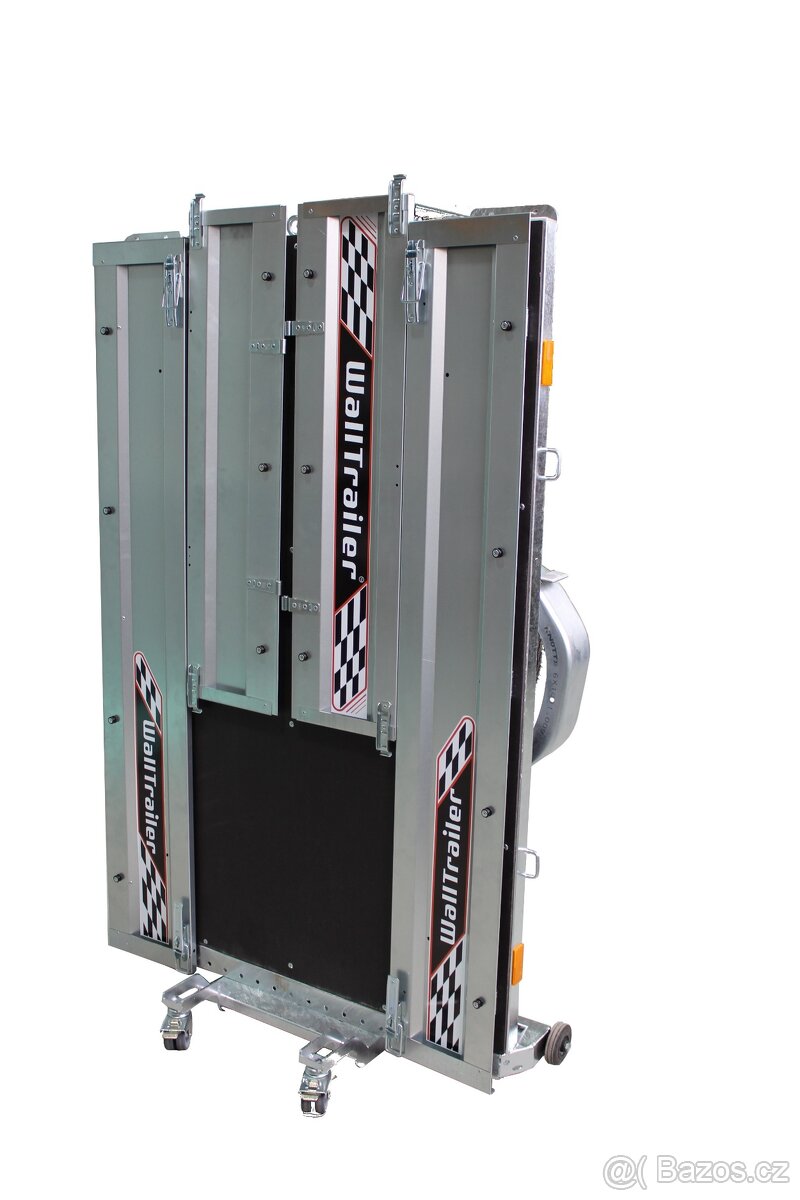 AKCE - SKLÁDACÍ multifunkční přívěs - složený 38cm, 130 km/h - 6