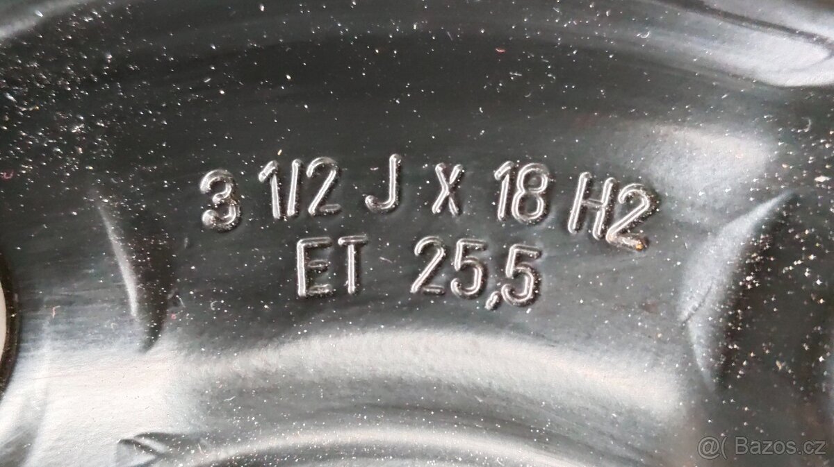 DOJEZDOVÉ KOLO, REZERVA VW,ŠKODA,SEAT,AUDI 125/70 R18 - 6