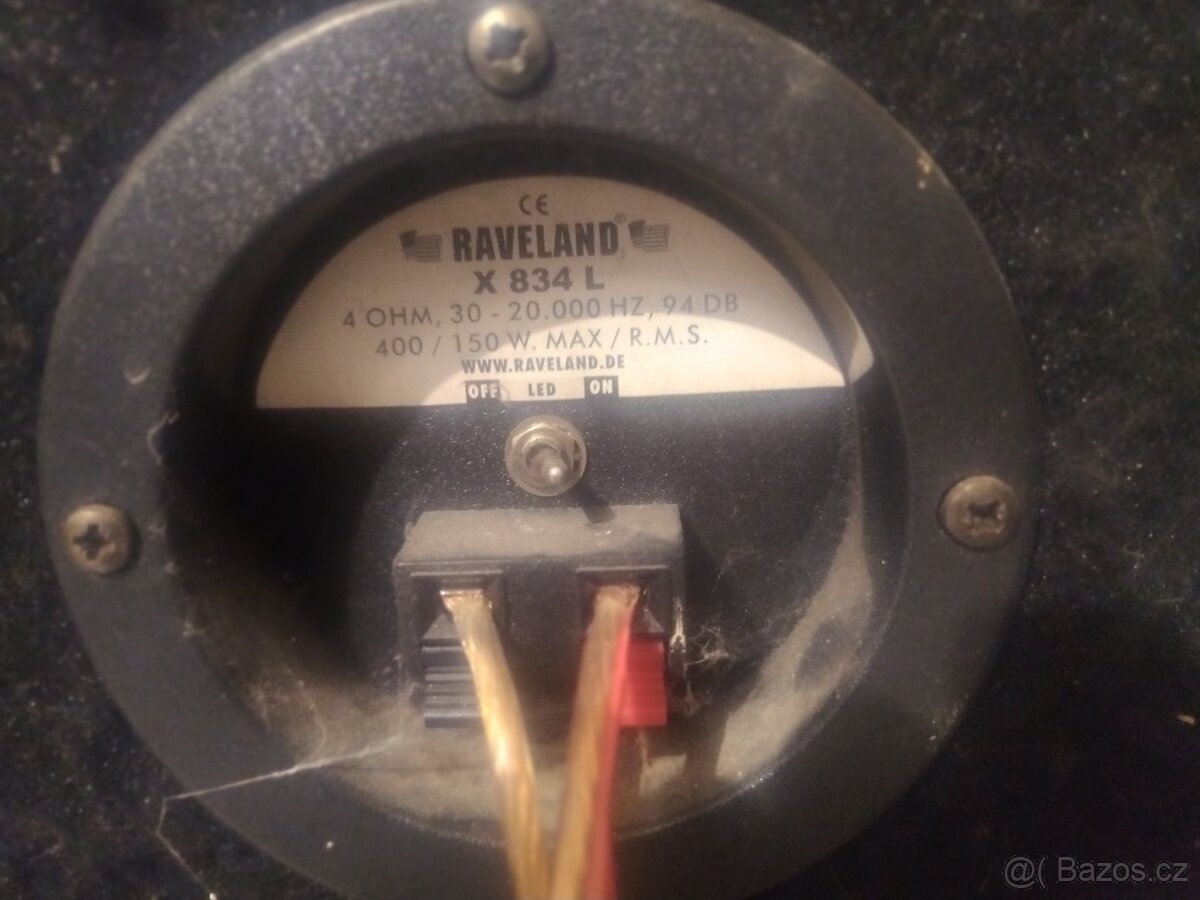Reproduktory Rave Land X 834 L 2ks - 6