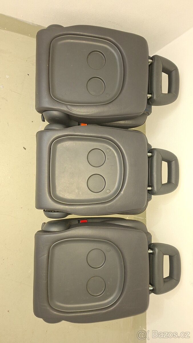 Zadní polokožené sedačky SAG - 6