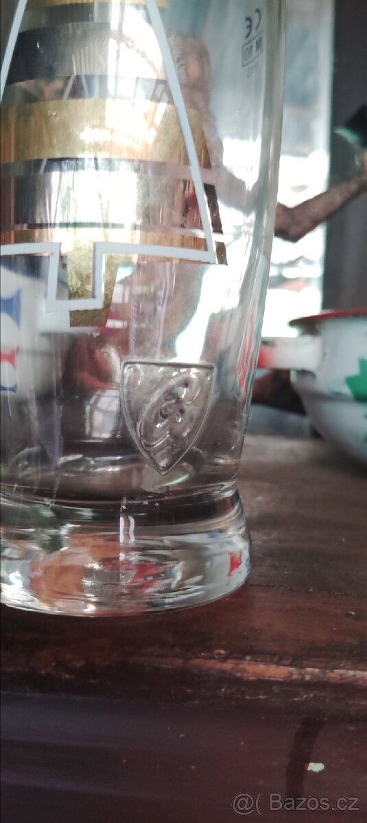 sběratelská pivni vánoční sklenice Budvar - 6