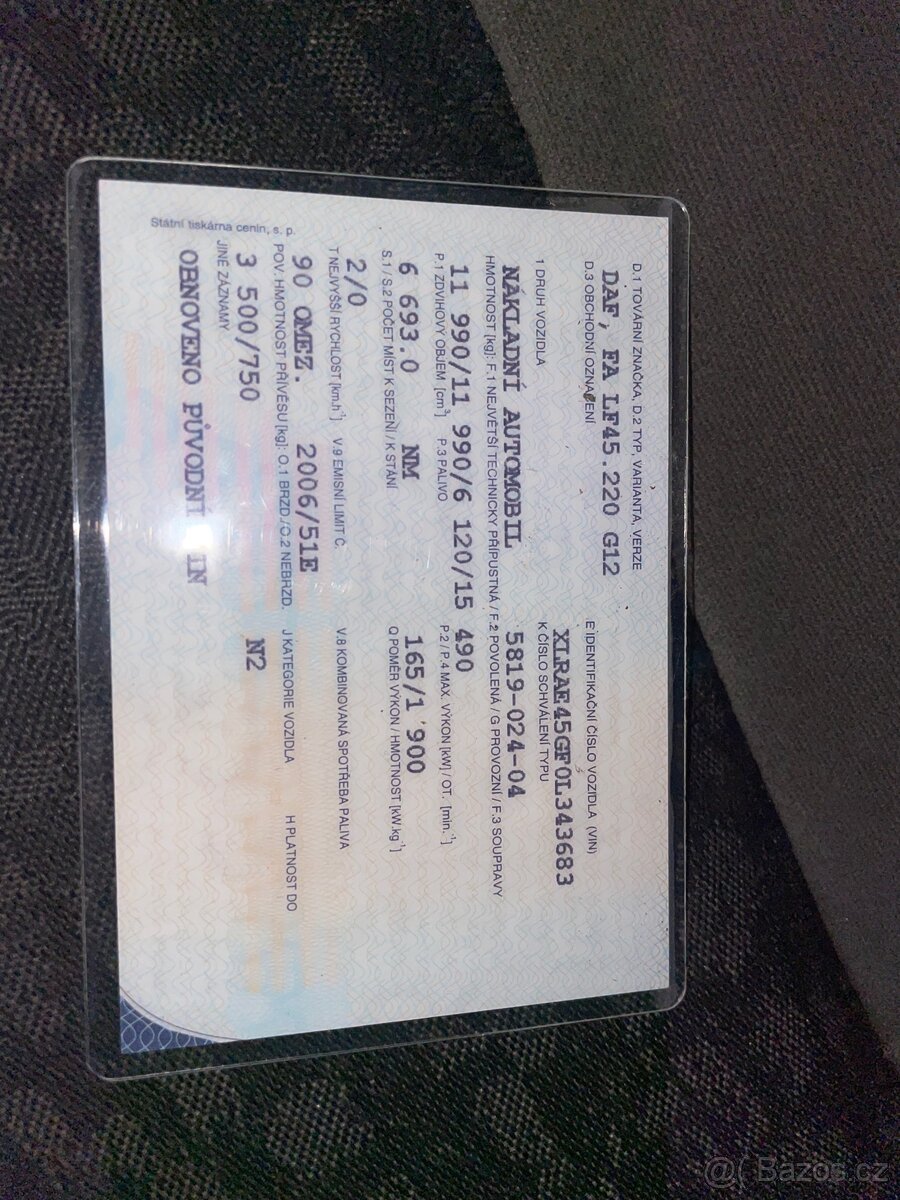 Daf 12 tun LF45.220 - 6