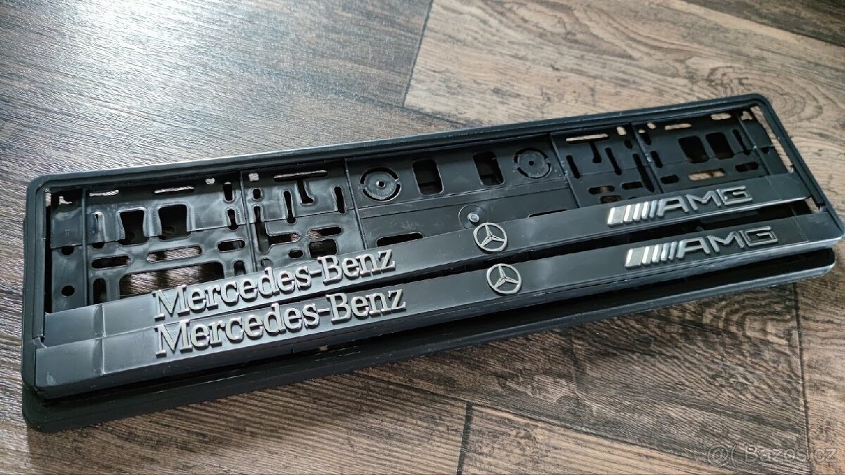 3D drzaky SPZ s chromem - 6