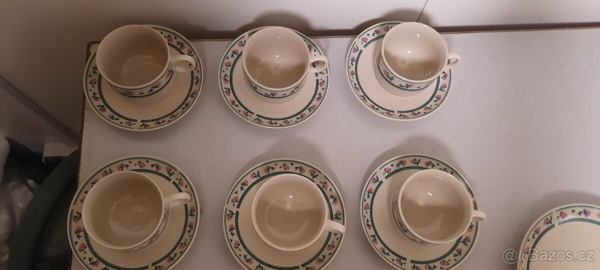 porcelánové šálky-servis - 6