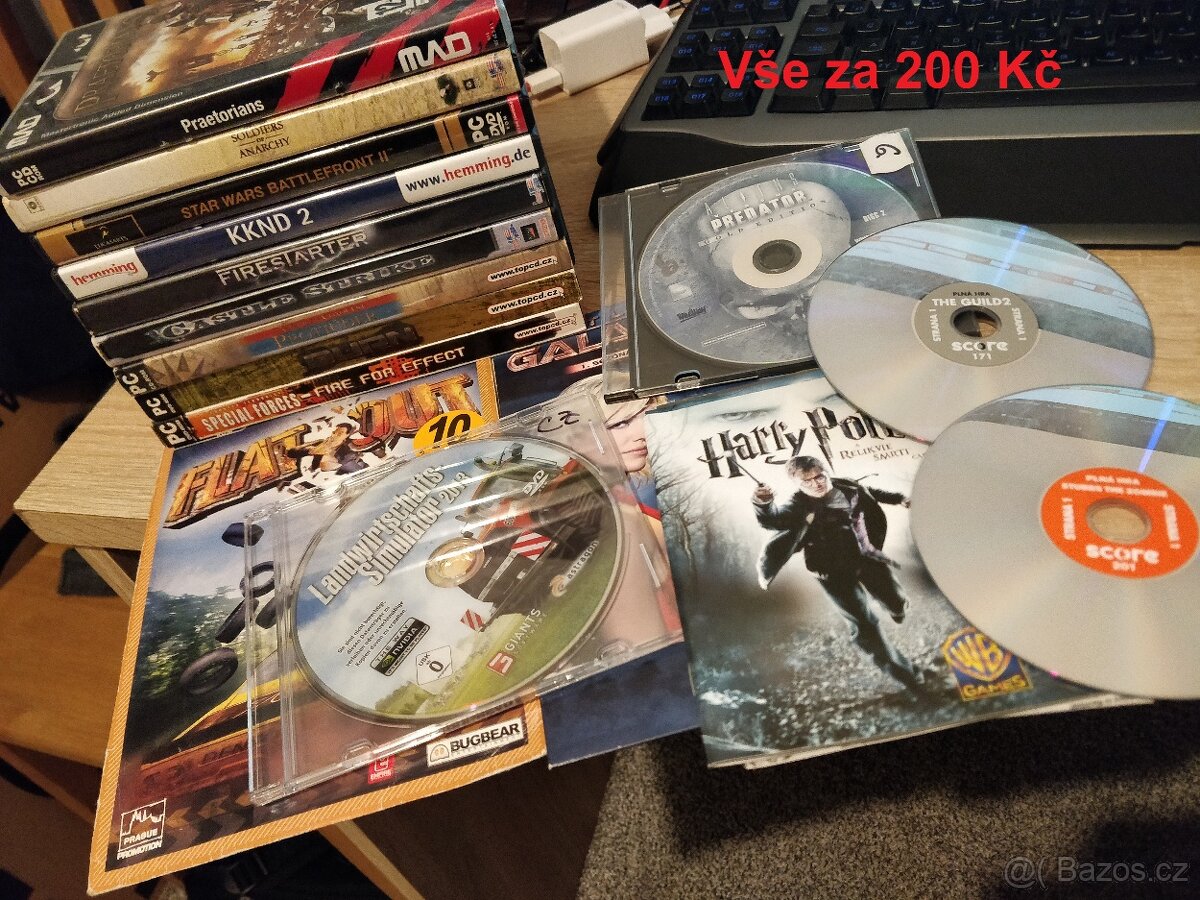 PC hry - 50kč/ks - 6