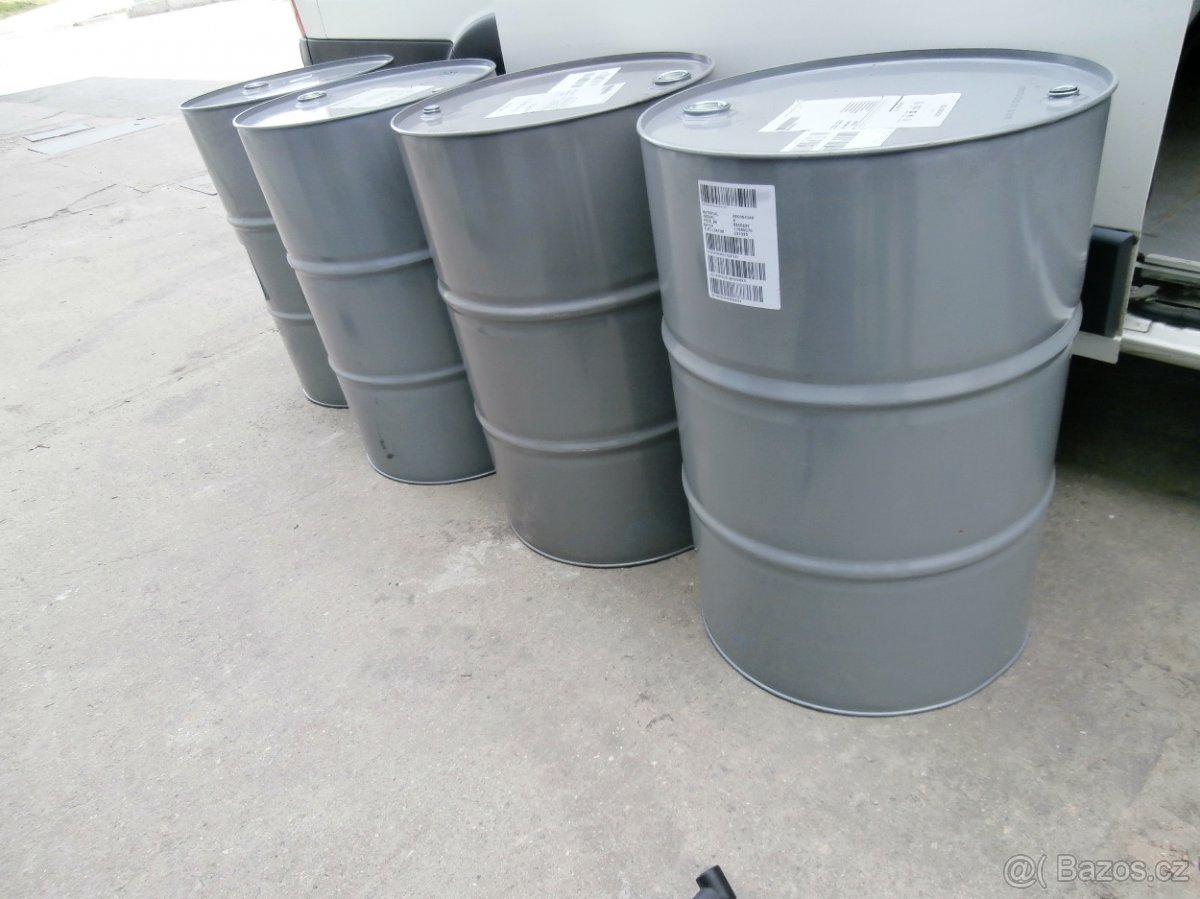 Sudy plechové 200 l od olejů lakované nepoškozené za 300 kč - 6