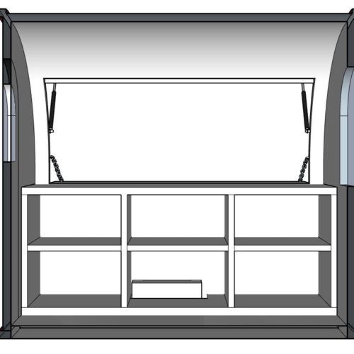 Food Truck 2,0m s vykrojením na kola - 6