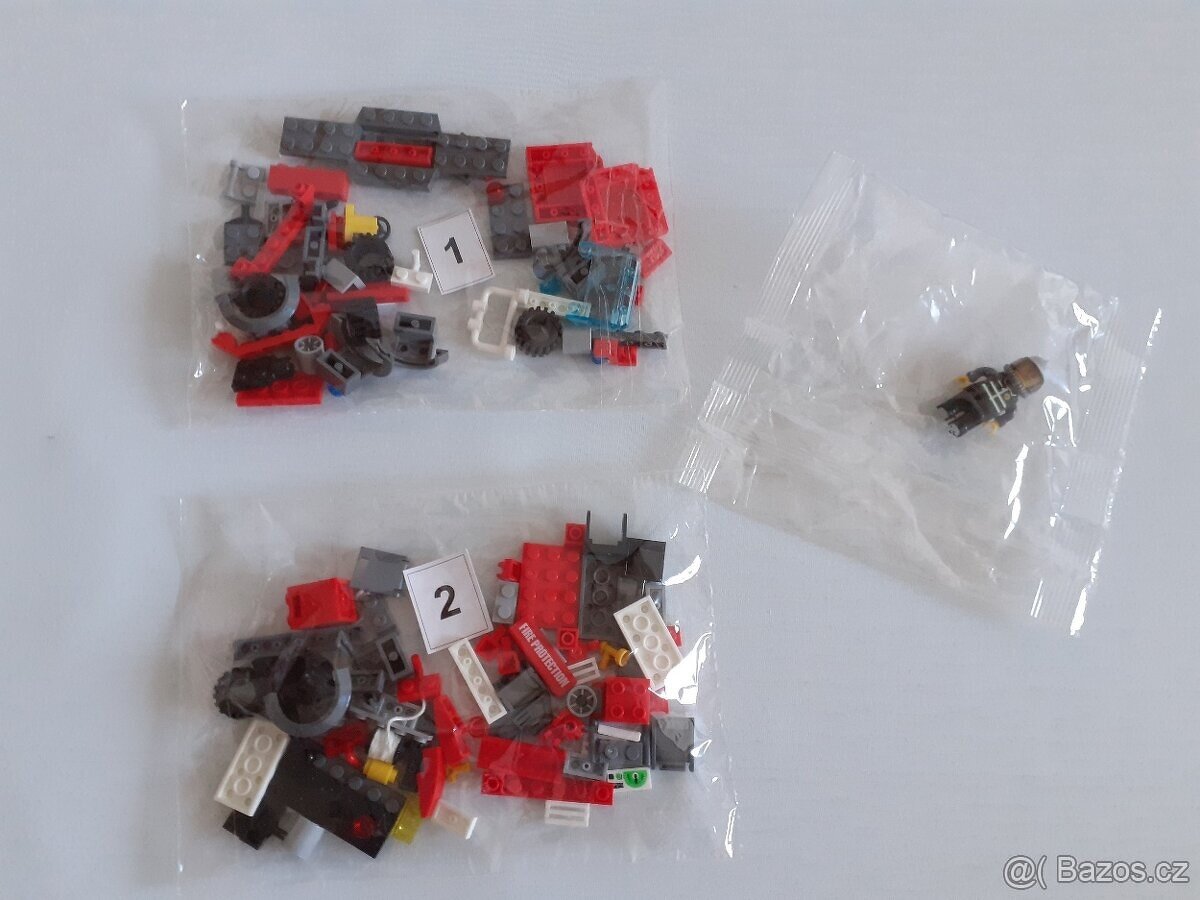 Stavebnice Blocki, hasiči, jako nová - 6