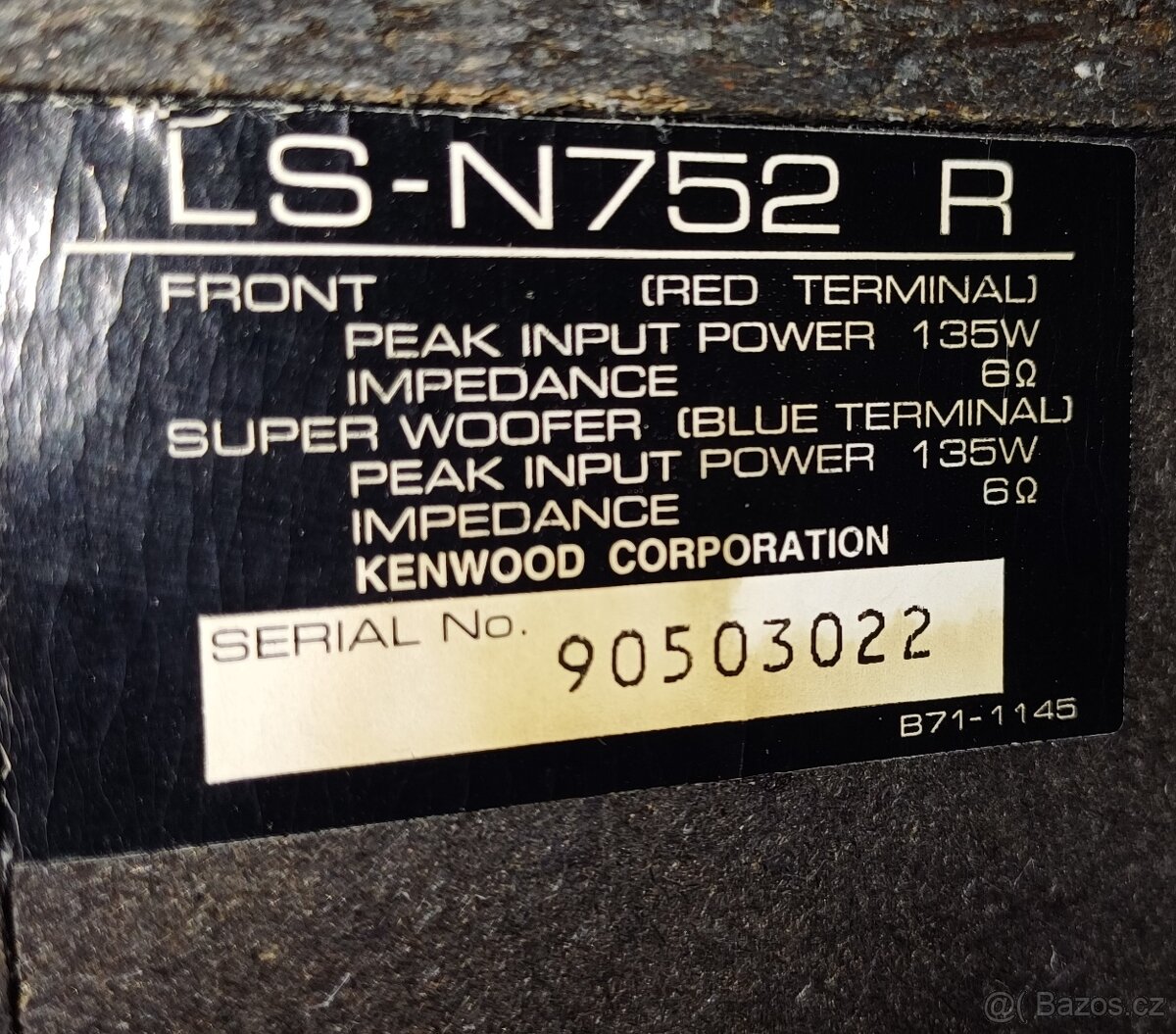 Kenwood LS‑N752 - 6